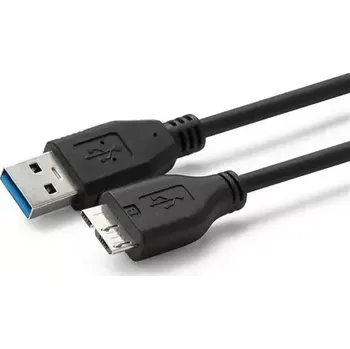 USB hub MicroConnect kabel USB3.0 A (M) - microUSB B (M) 0.5m černá (USB3.0AB05MICRO)