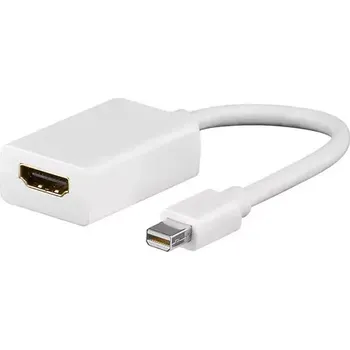 Video kabel MicroConnect Adaptér Mini DP - HDMI M-F (MDPHDMI)