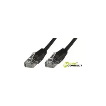Síťový kabel MicroConnect CAT6 U/UTP 1m CCA černá (B-UTP601S)