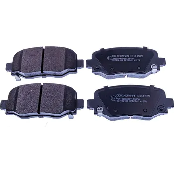 Brzdový systém Sada brzdových destiček, kotoučová brzda DENCKERMANN B111575