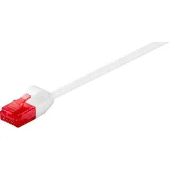Síťový kabel MicroConnect CAT6 U/UTP SLIM 0.5m bílá (V-UTP6005W-SLIM)