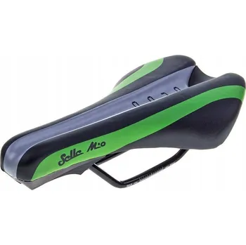 Sedlo na kolo Sedlo Selle Mio ORCO černo-zelené