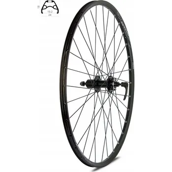 Zapletené kolo Kolo 27,5" Rodi Zadní kolo 27,5" s nábojem Acera FH-M3050 Center Lock
