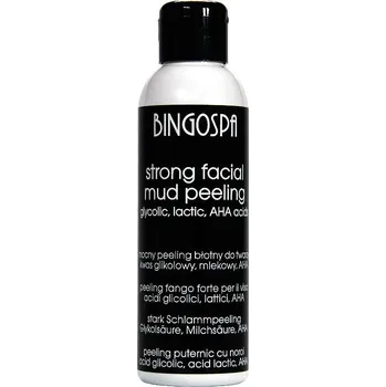 Tělový peeling BINGOSPA 120 g silný bahenní peeling s kyselinou glykolovou, mléčnou a AHA
