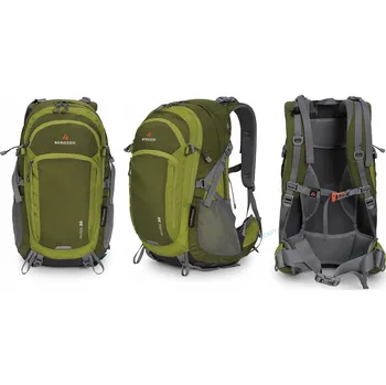 turistický batoh Turistický Batoh Bergson MOLDE 30L 20-40 l zelený