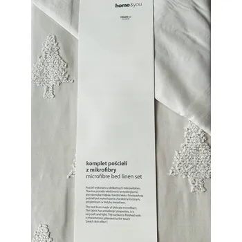 Povlečení Povlečení s vánočními stromky 160 x 200 cm Home & You krémové home&you Verdero