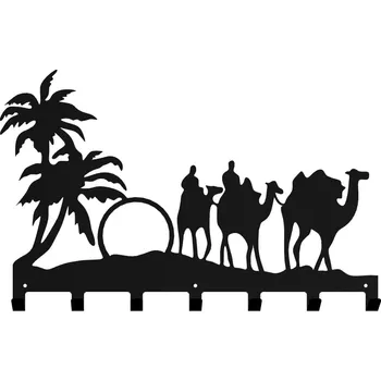 Věšák Šatní ramínko kovový FRACZEK černý