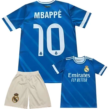 Fotbalový komplet Real MBAPPE 2026 modrý Velikost: L