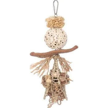 Hračka pro psa A.K. for Pets B.V. Hračka pták přírodní Fun Quapas! 27x12cm