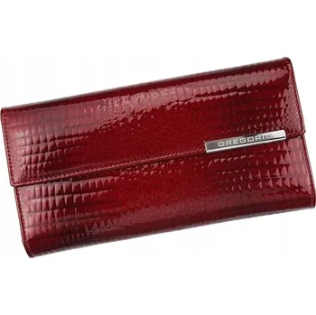 Peněženka Gregorio peněženka z pravé kůže červená - dámská