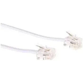 Síťový kabel MicroConnect Modulární kabel RJ11 6P/4C 2m (MPK182W)