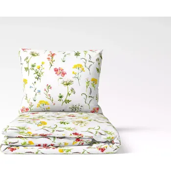 Povlečení Saténové povlečení Kvetoucí jaro 140x200+70x90