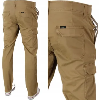 Dámské džíny LEE MVP CARGO DŽÍNY KAPSÁČE "ACORN" HNĚDÉ _ W34 L32