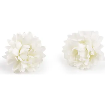 umělá květina Umělý květ Ø4 cm Varianta: 1 krémová nejsvět., Balení: 8 ks