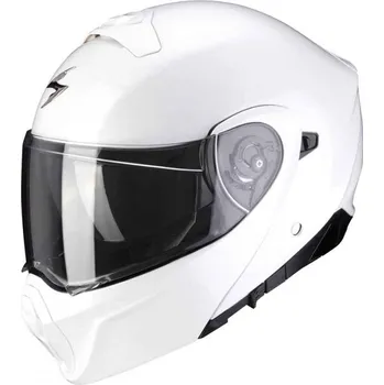 Helma na motorku SCORPION přilba EXO-930 Solid white - L
