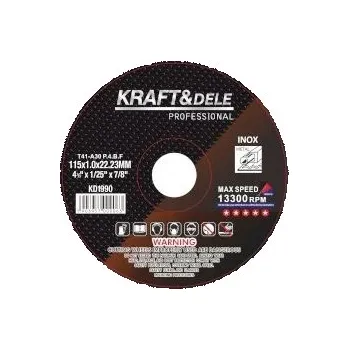 Vrták Kotouč na kov Kraft&dele 5 ks 125x6,0x22,23 mm