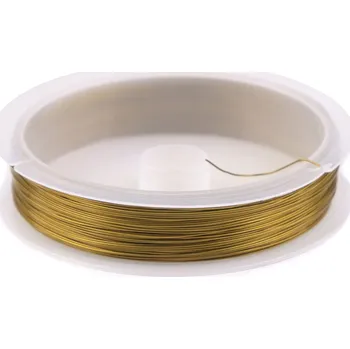 Hobby drát Drát Ø0,3 mm Varianta: 2 zlatá, Balení: 1 ks