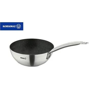 Pánev pánev d28cm WOK, GASTRO, nepř.povrch, v.8,3cm, NR