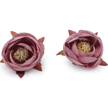 umělá květina Umělý květ pryskyřník Ø6 cm Varianta: 5 starorůžová, Balení: 2 ks