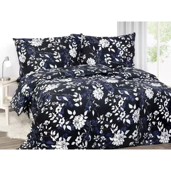 Povlečení Saténové povlečení Květiny ve stínu 140x200+70x90