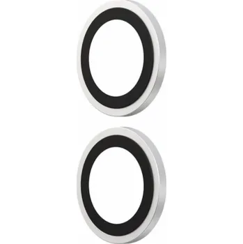 Devia Peak Series Lens Protector pro iPhone 16/16 Plus - Silver