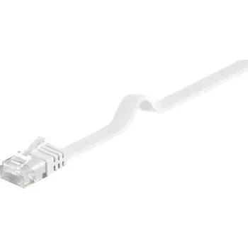 Síťový kabel MicroConnect CAT6 U/UTP FLAT 0.5m bílá (V-UTP6005W-FLAT)