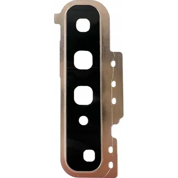 Pouzdro na mobilní telefon Krytka Objektivu Fotoaparátu Samsung S10 5G (SM-G977B) - Zlatá