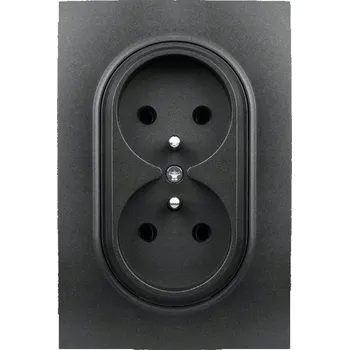 Elektrická zásuvka Černá Elektrická Zásuvka Electromalt
