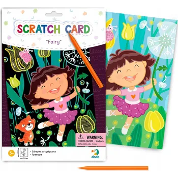 Set školních potřeb Vyškrabávačka Dodo Toys Fairy