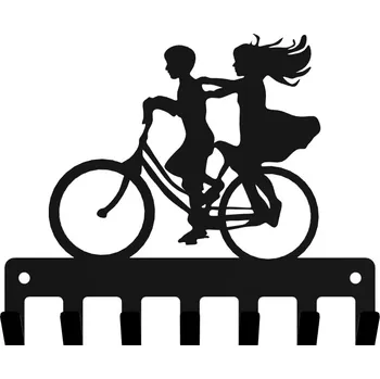 Věšák Šatní ramínko , černé, FRACZEK