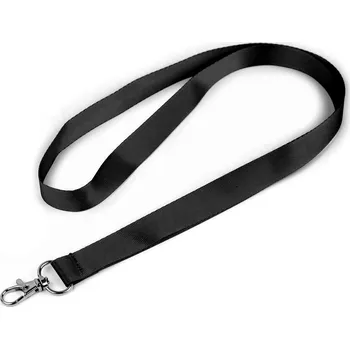 Klíč Šňůra na krk s karabinkou Varianta: 3 černá, Balení: 10 ks