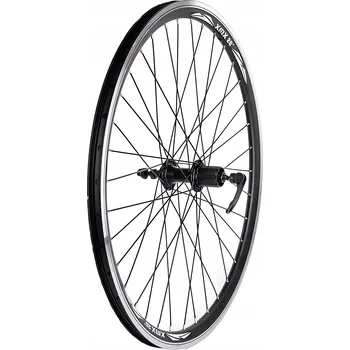 Zapletené kolo Zadní kolo na kolo XMX 26" pro kazetu 8/9-rychlostí, černé, 36 drátů