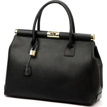 Kabelka Kožená kabelka Luka černá KZ2259417