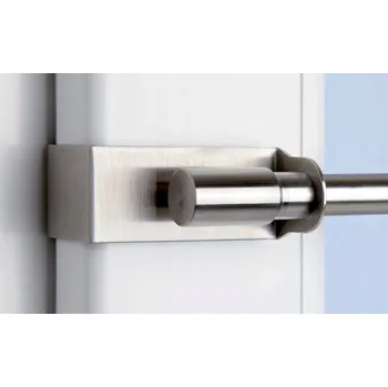 Obraz Garnýž 125 cm stříbrná kovová