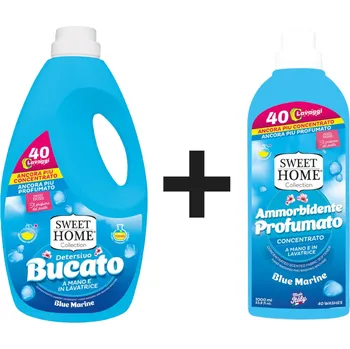 Prací gel Sweet Home sada Prací gel a aviváž Modré moře