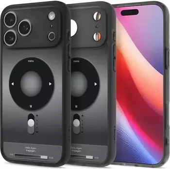 Pouzdro na mobilní telefon Spigen Ultra Hybrid MagSafe ochranný kryt pro Apple iPhone 17 Pro classic black (ACS10356)