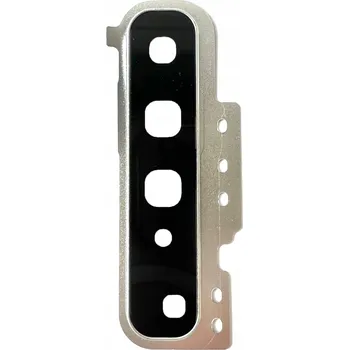 Pouzdro na mobilní telefon Krytka Objektivu Fotoaparátu Samsung S10 5G (SM-G977B) - Stříbrná