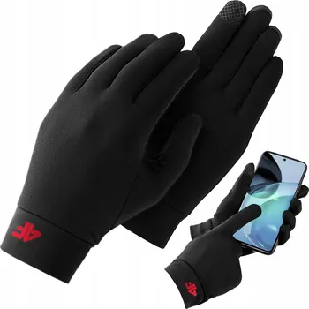Rukavice 4F pětiprsté rukavice polyester velikost XS - unisex