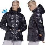 Dámská Zimní Bunda Adidas Péřová 32 XXS Prošívaná Lesklá Módní Oversize*