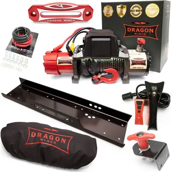 ELEKTRICKÝ NAVIJÁK SE SYNTETICKÝM LANEM 20M 6T DWM 13000HD-S DRAGON WINCH