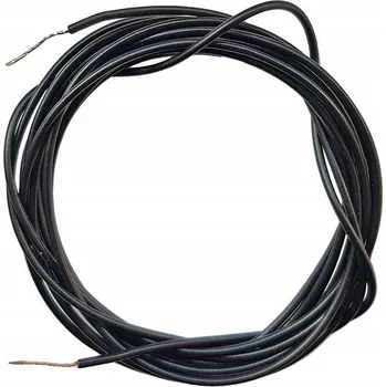 Cyklosvítilna Jednožilový elektrický kabel k jízdnímu kolu 185 cm pro světlo přední/zadní