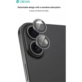 Devia Peak Series Lens Protector pro iPhone 16/16 Plus - Pink