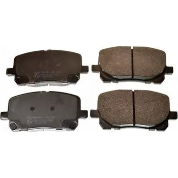 Brzdový systém Sada brzdových destiček, kotoučová brzda DENCKERMANN B111168