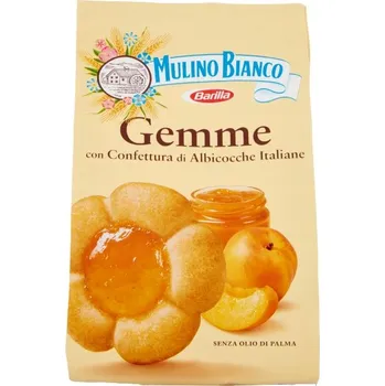 Křehká sušenka s meruňkovou marmeládou Mulino Bianco 200 g