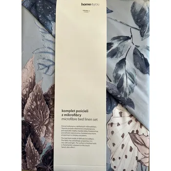 Povlečení Povlečení z mikrovlákna 200x220 s květinovým vzorem Geada home&you