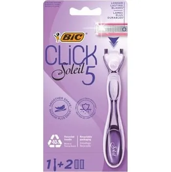 Holicí strojek Bic Soleil Click 5 holicí strojek pro ženy + 2 náhradní hlavice