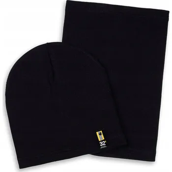 Čepice CHLAPECKÁ SOUPRAVA JARNÍ PODZIMNÍ ČEPICE + NÁKRČNÍK ŽEBROVANÁ BAVLNA 52-56