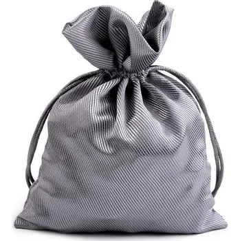 Dárková taška Dárkový pytlík 13x18 cm saténový Varianta: 3 stříbrná, Balení: 10 ks