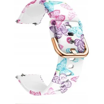 Řemínek na hodinky Akmark řemínek pro Huawei 20mm, vícebarevný