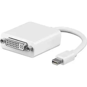 Video kabel MicroConnect Adapter Mini DisplayPort 1.2 (M) - DVI-I (F) bílá (MDPDVI)